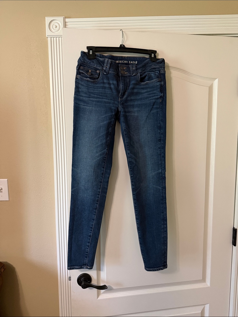 American Eagle Outfitters Navy Blue Skinny Jeans